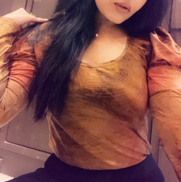 Brown beautiful Kylie jenner style top - Picture 2 of 12